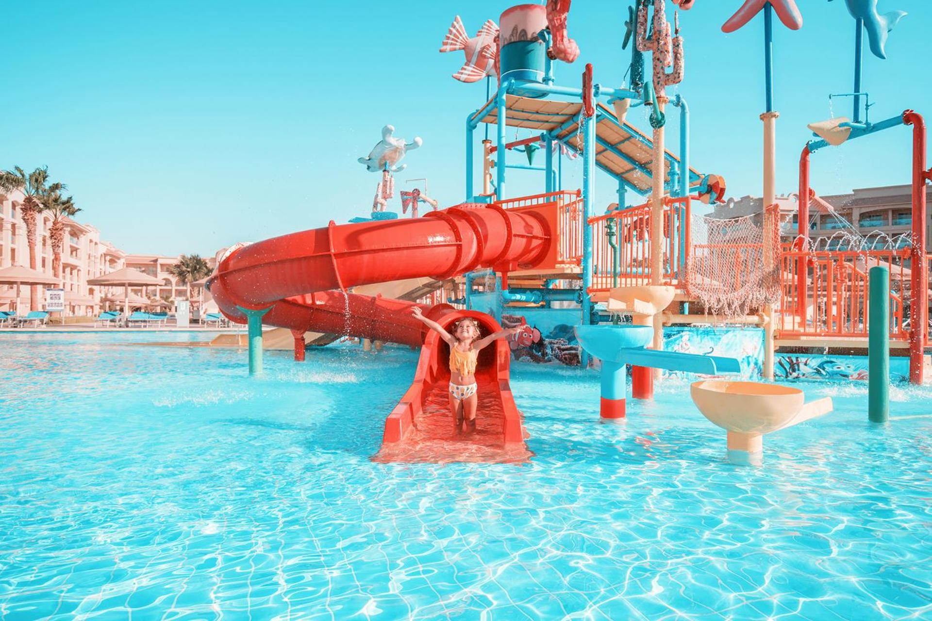 Pickalbatros White Beach Resort - Hurghada Eksteriør bilde Water park in Egypt